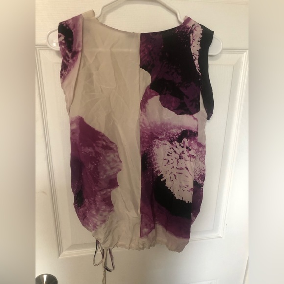 Robert Rodriguez 100% silk orchid blouse - Picture 5 of 6